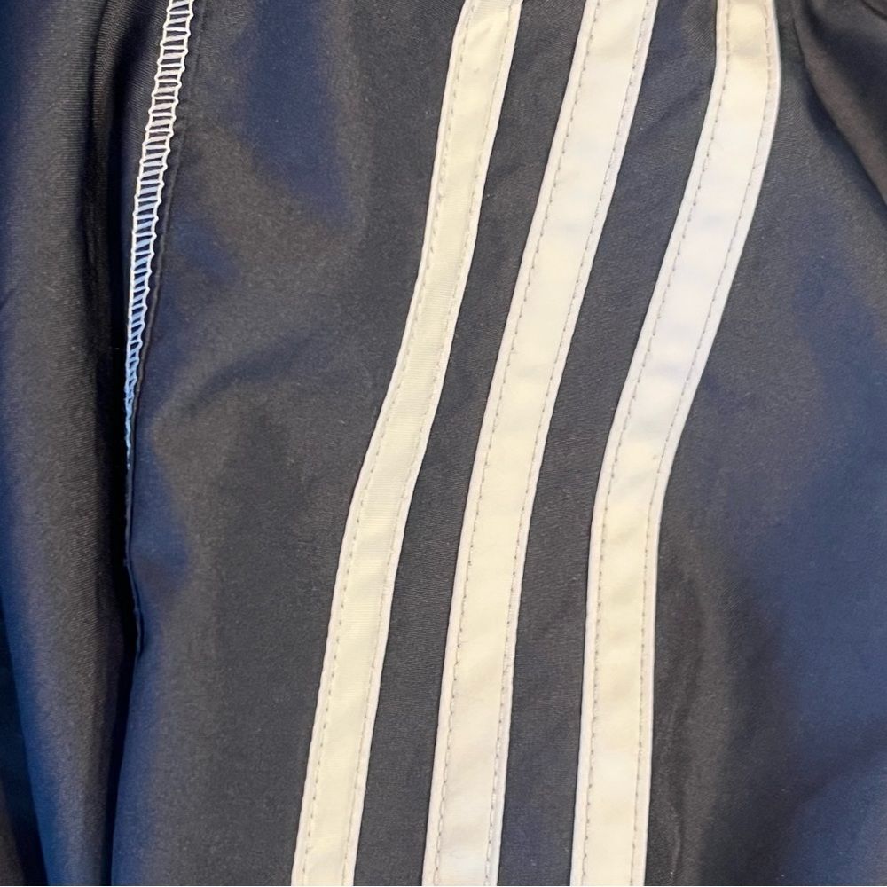 Adidas Mens Full Zip M Jacket Climaproof Blue Jacket Windbreaker - Picture 8 of 14